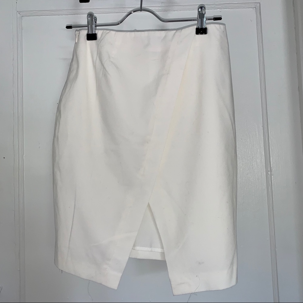Wrap Pencil Skirt